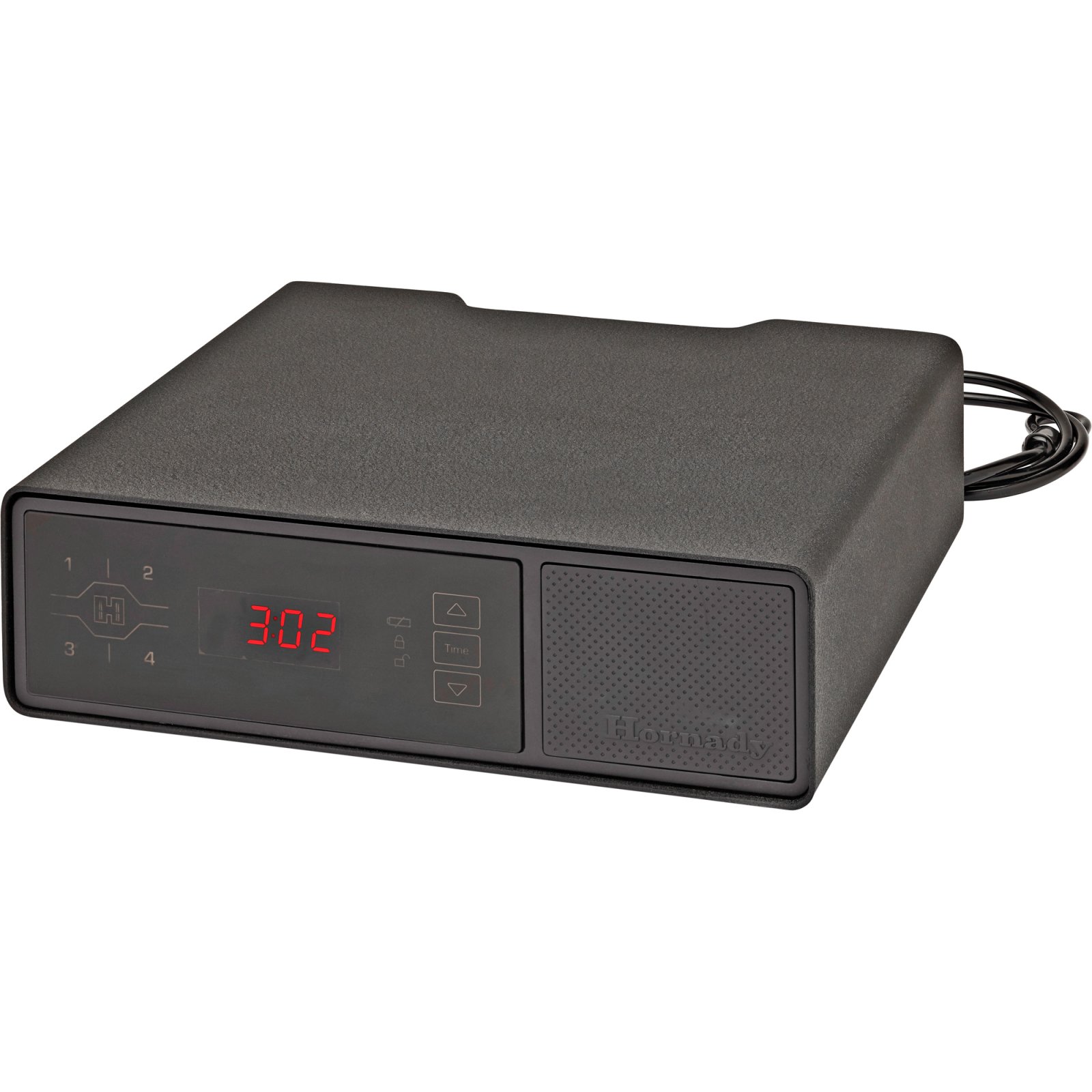 Hornady 98215 RAPiD Safe Night Guard Black Steel Holds 1 Handgun 3 in - Hornady Manufacturing Company