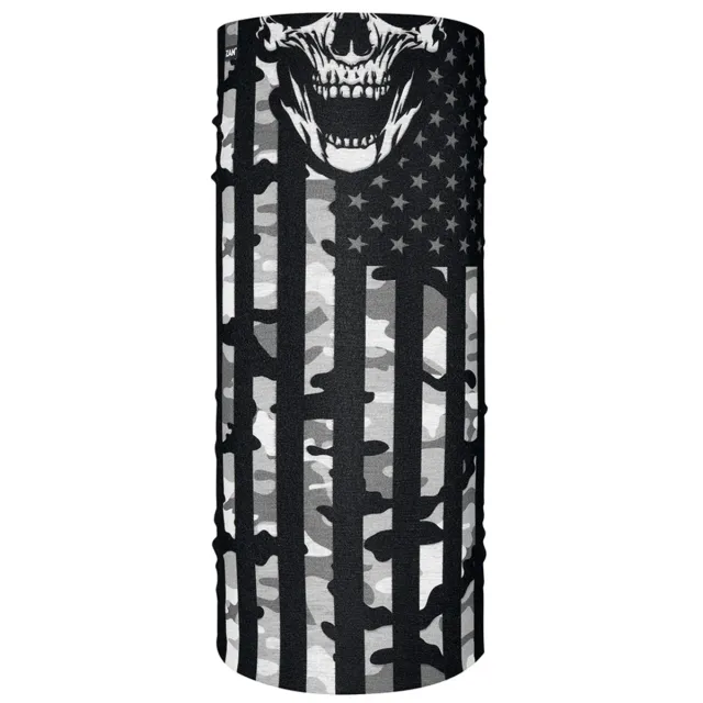 Zan Headgear Motley Tube Multifunction Neck Gaiter Moisture-Wicking
