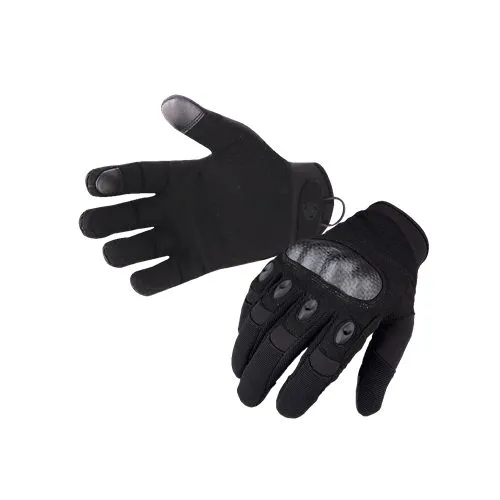 TRU-SPEC Tactical Hard Knuckle Gloves Kevlar Palm Touchscreen