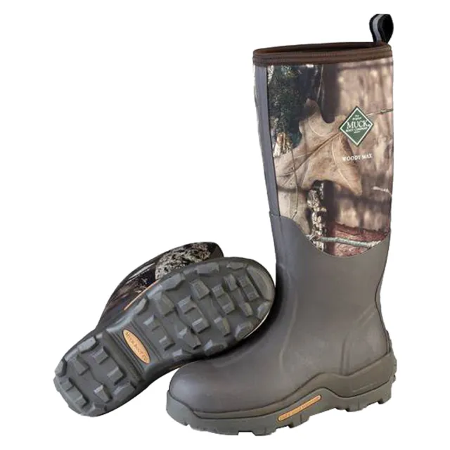 Muck WDM-MOCT-MOK-130 Woody Max Boot Mossy Oak Country 13 Waterproof