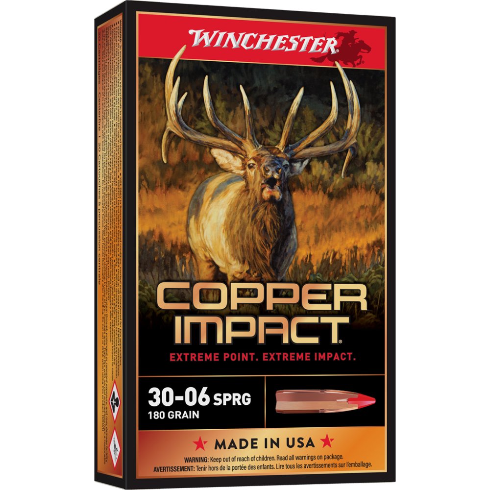 Winchester X3006CLF2 .30-06 Springfield 180 Grain Lead Free 20/Box - Winchester - 30-06 Springfield