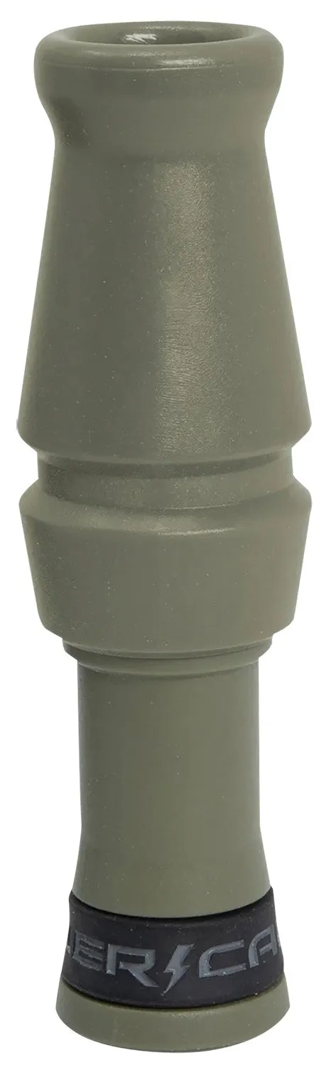 Power Calls 21261 Impact Mallard Duck Call Single Reed OD Green - POWERCALL