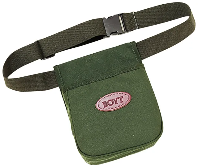 Boyt Harness SC52 Shell Pouch OD Green Canvas 50rd Adjustable Belt - Boyt Harness Company