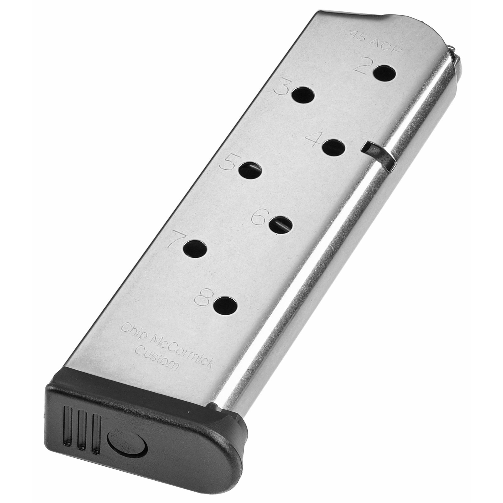 CMC M-RP-45FS8 Magazine, 45 ACP, 8 Rounds, Stainless Steel, 1911 Models - CMC Triggers - 45 ACP