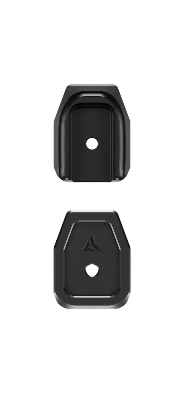 Radian Weapons R0953 Magazine Base Pad Black Fits Glock G19/23/44/49 Magazine Base Pad 2 PACK BLACK - Radian Weapons