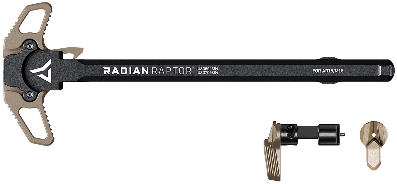 Buy Radian R0299 AR-15 Ambidextrous Charging Handle & Safety Combo FDE online