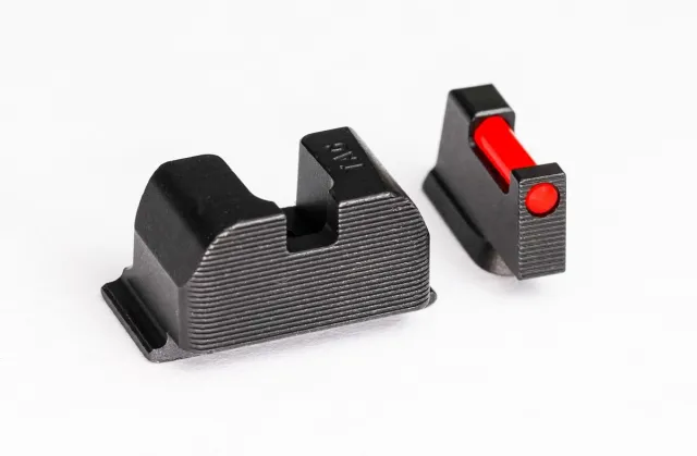 Tag Precision 092BE092PN Fiber Optic Pistol Sights Black for CZ P10 TSH