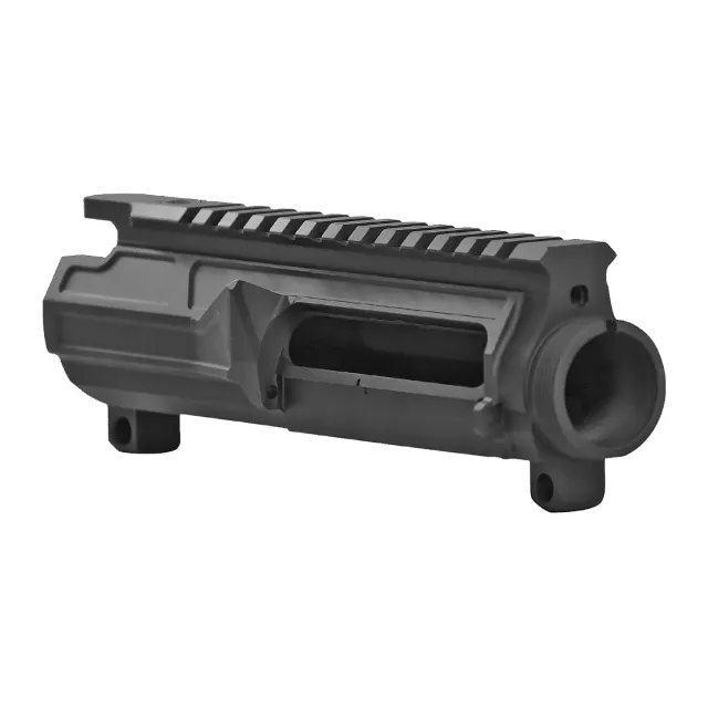 ODIN WORKS Billet Stripped Upper Receiver f/AR15 with Dust Cover Black