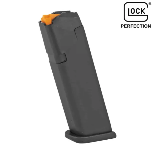 Glock G22 Handgun Magazine Gen5 .40 S&W 10/rd (Mag Floor Plate 01 Orange Follower) - Glock