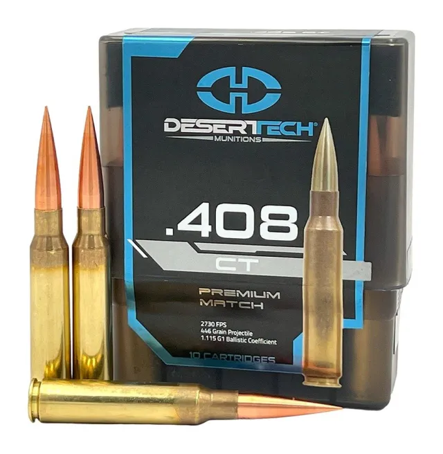 Desert Tech DTM408400BX 446GR 408CT Rifle Ammo - Desert Tech
