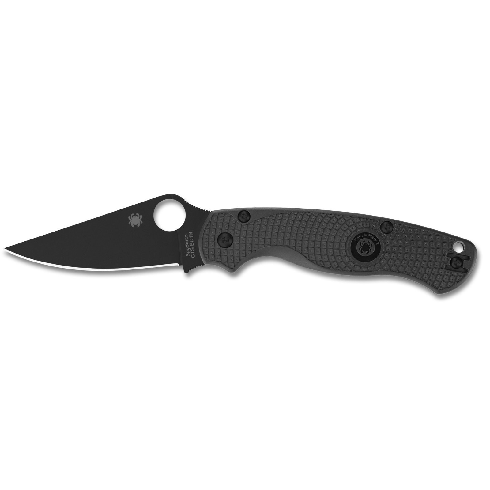 Buy Spyderco C81PBBK2 Black Lightweight Tactical Knife online