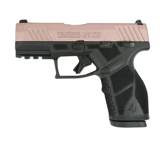 Taurus GX2 Rose Gold Glitter Handgun 9mm Luger 13rd Magazines (5) 3.38 Barrel - Taurus - 9mm Luger for sale at Gun Club HQ