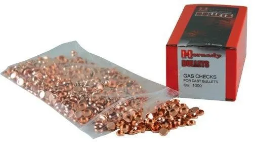 Hornady 7080 Gas Checks 32 Cal/8mm 1000/Box - Hornady Manufacturing Company - 32 CAL (8MM)