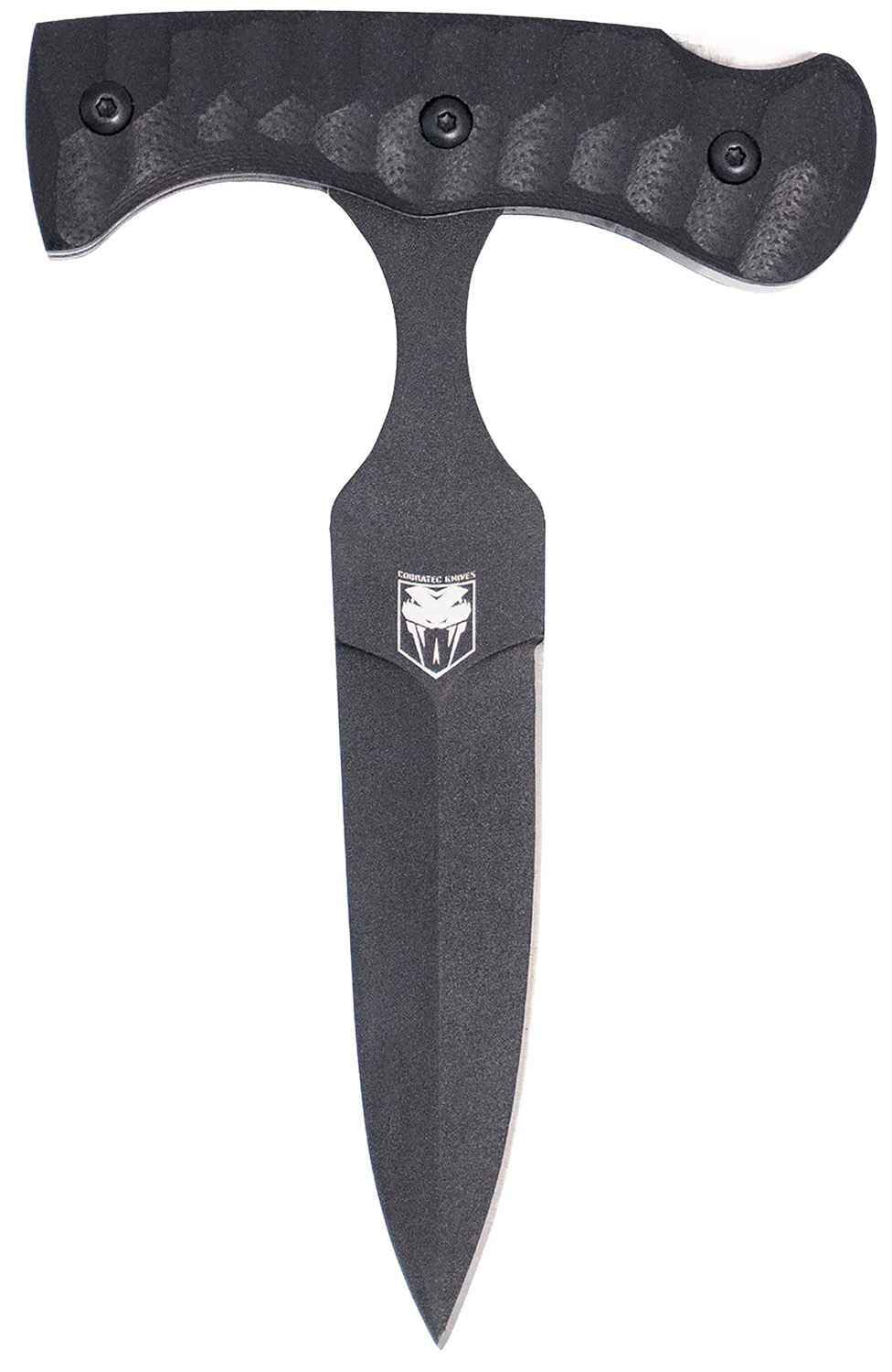 CobraTec Knives FG10PD Folding Push Dagger 2.88 In D2 Steel G10 Handle - CobraTec Knives