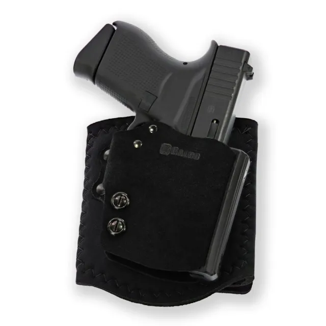 Galco Gunleather Ankle Guard Leather Inside-the-Ankle Holster - Galco Gunleather
