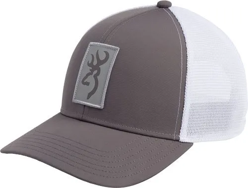 Browning Gear Beacon Logo Hat One Size Fits Most Gray - Browning