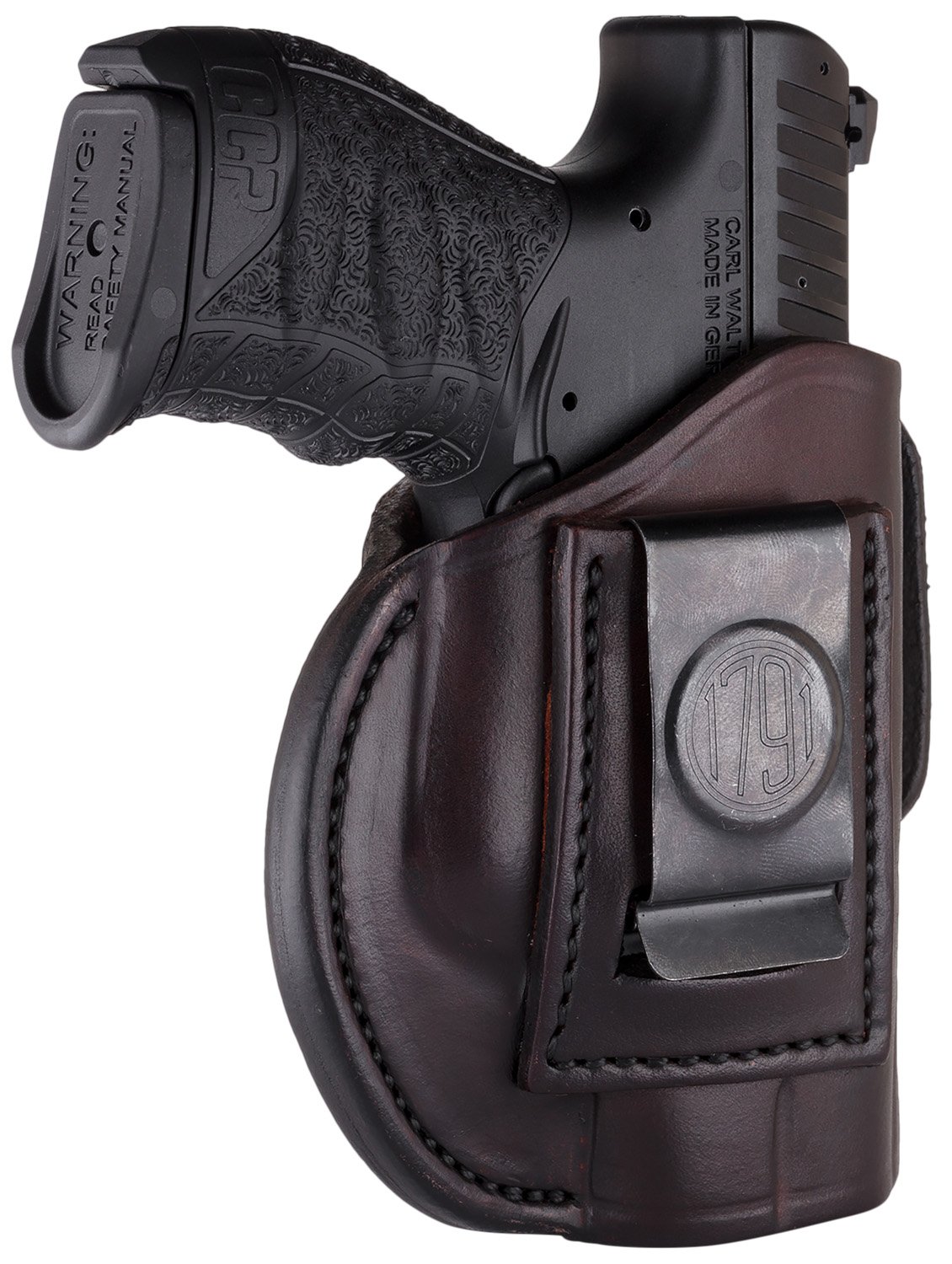 1791 Gunleather 4 Way IWB OWB Leather Holster Size 3 Sig - 1791 Gunleather