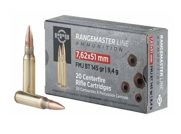 Buy Prvi Partizan PPRM762 7.62x51mm 145gr FMJ BT 20 Round Box .308 WINCHESTER online