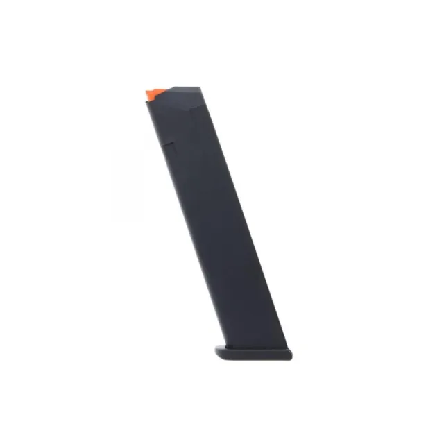 Glock 19 Gen5 9mm 24rd Floor Plate 01 Orange Follower Magazine