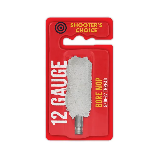 Shooter's Choice SHF-3M12 12 Gauge 3 In Cotton Bore Mop - Shooter's Choice - .12 GAUGE