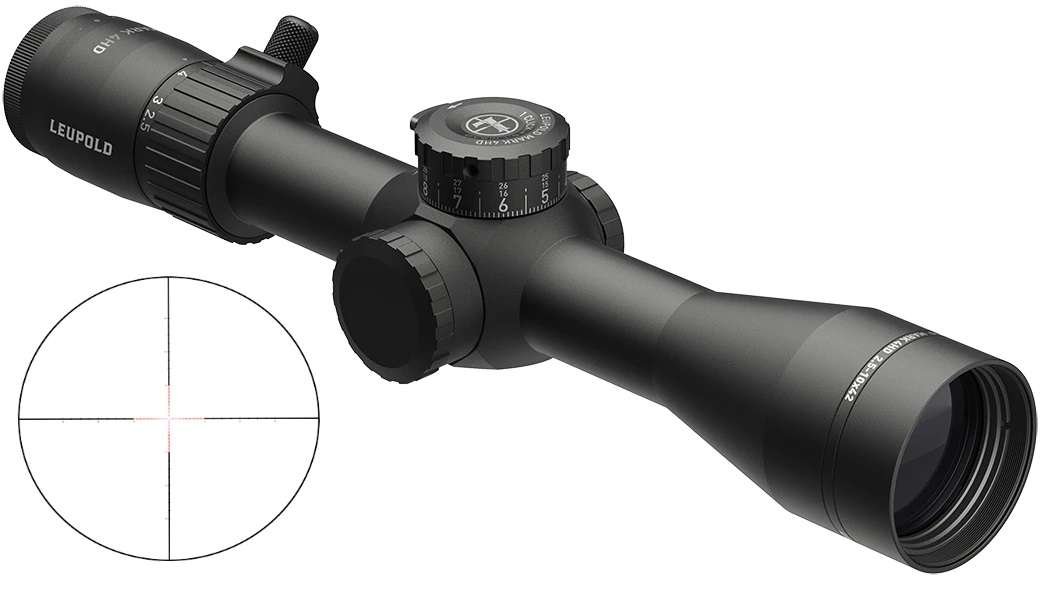 Leupold 183738 Mark 4HD 2.5-10x42 30mm FFP Illuminated TMR Scope