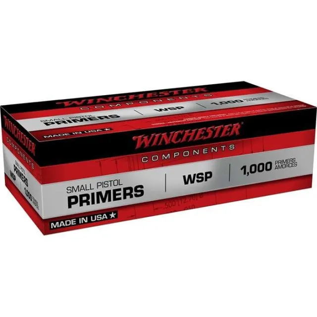 Winchester WSP Small Pistol Primer 5000Rd Case