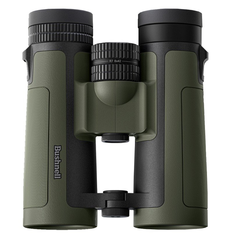 Buy Bushnell R7-1042 R7 Ranger Green Interchangable Eyecups Inc. Vault Lite Chest Pack Inc. Roof Prisms online