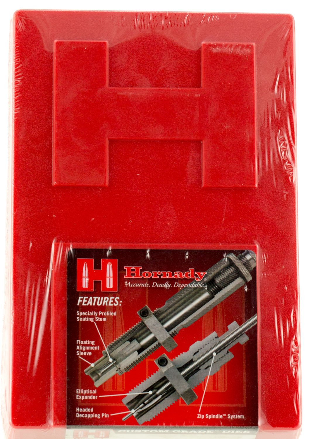 Hornady 546118 Custom Grade Series I 2 Die Set .17 Hornet Steel - Hornady - 17 HORNET