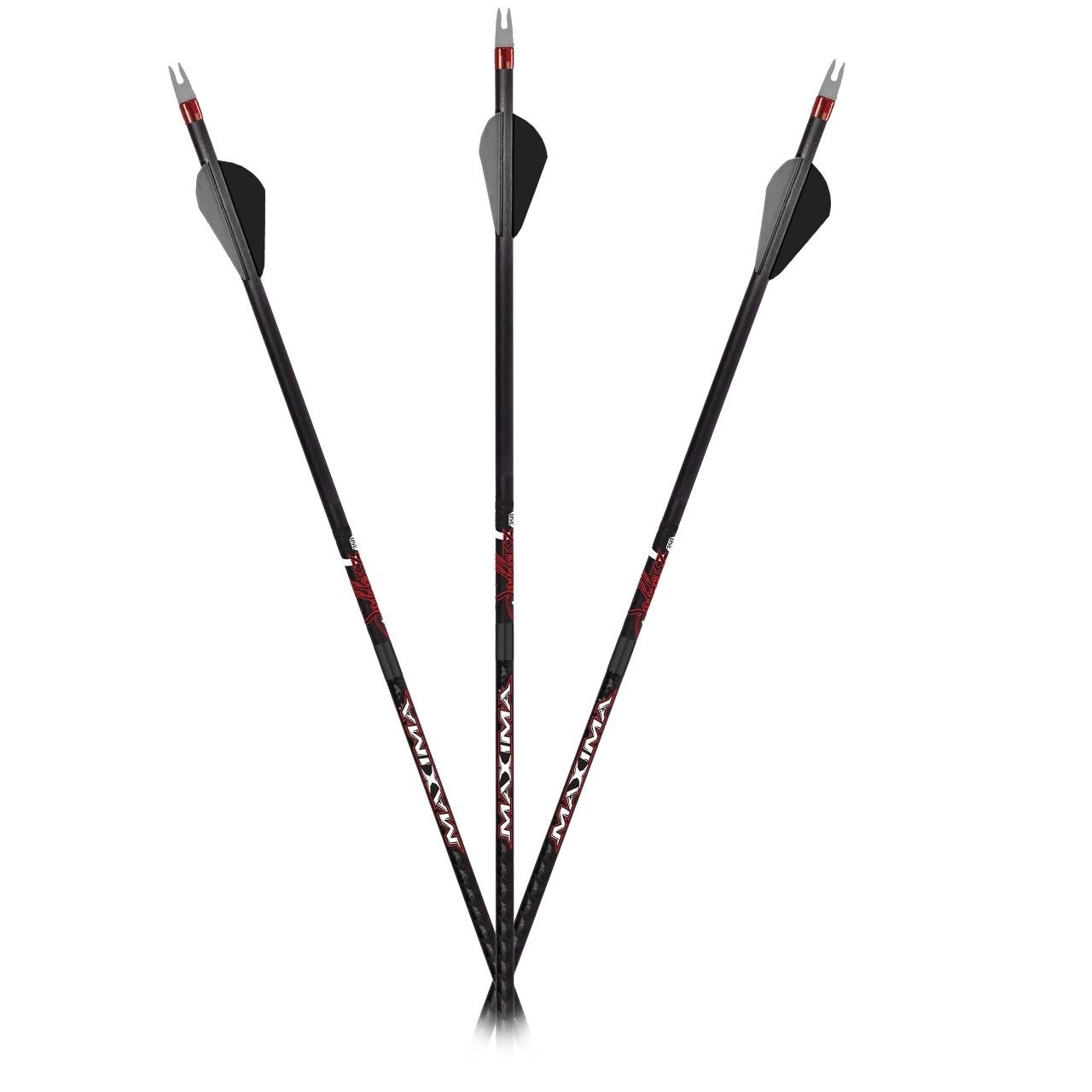 Buy Carbon Express Maxima Sable RZ 51201 Arrows, 400 Spine, 6-Pack online