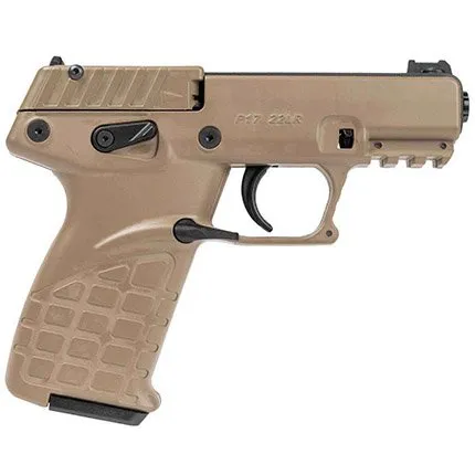 KEL-TEC P17 .22LR 3.8in 10rd Tan Semi-Automatic Pistol (P17BTAN10) - Kel-Tec - .22LR for sale at Gun Club HQ