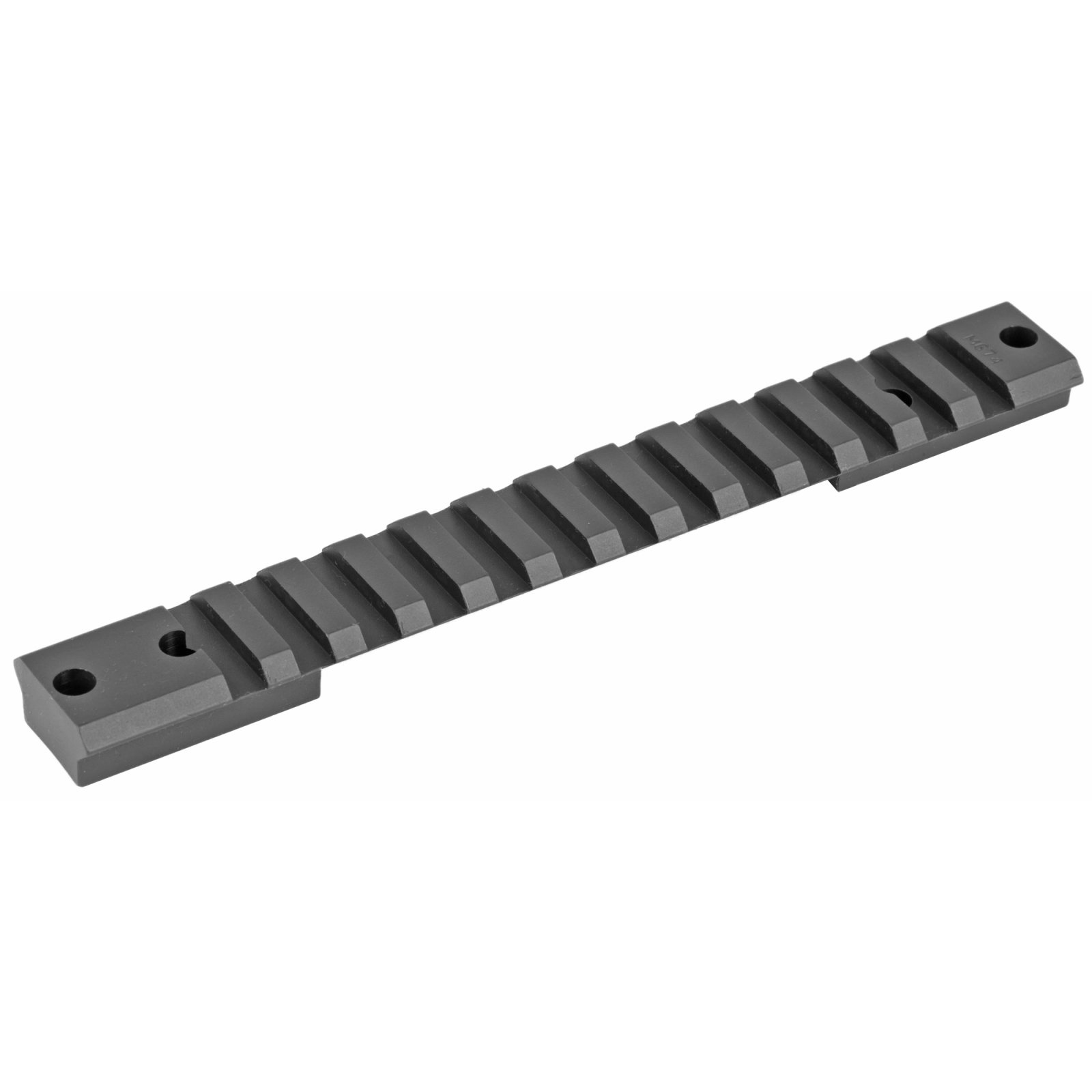 Warne M674M Remington 700 Tactical Rail Matte Black 0 MOA Steel Base - Warne
