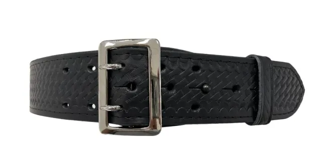 2.25'' Fully Lined Sam Browne Leather Belt - Perfect Fit