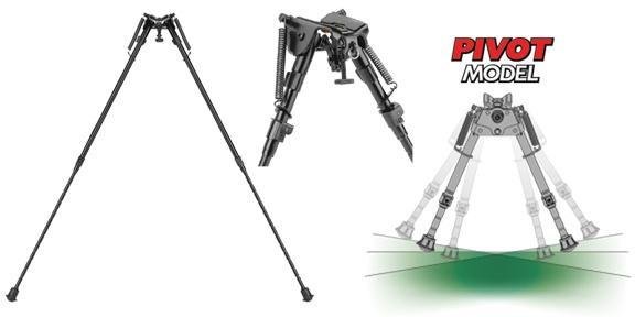 Caldwell XLA Pivot Bipod 13-23 In Height Aluminum Black - Caldwell