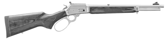 Marlin 1894 Trapper 10mm Auto 16.1 In Matte Stainless Black Laminate - Marlin Firearms Company - 10MM AUTO