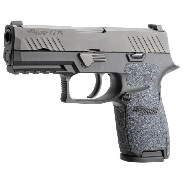Sig Sauer P320 Compact Medium Grip Adhesive Wrap Black by Hogue - Hogue