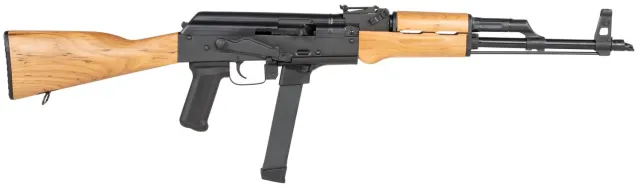 Buy Century Arms WASR-M 9mm AK-47 Rifle, Wood Stock, 16.25" Barrel online