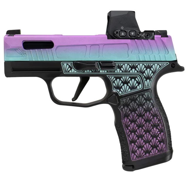 Sig Sauer 365X9BXR3RXXISLANDBB 9MM 3.1" Barrel 12RD Romeo-X Optic Nitron