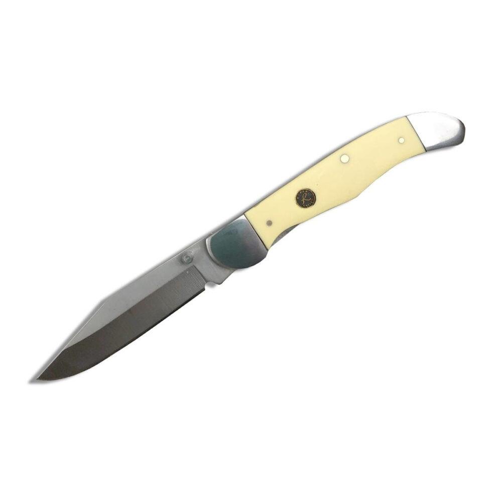 Rock Ridge Outdoors Roper Pecos 3 In Clip Point Folding Delrin - Rock Ridge Outdoors