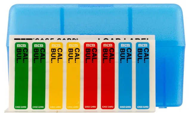 MTM Molded Products RS-50-24 Ammo Box 50 Rounds Clear Blue Flip-Top - MTM Case-Gard - 223 Remington