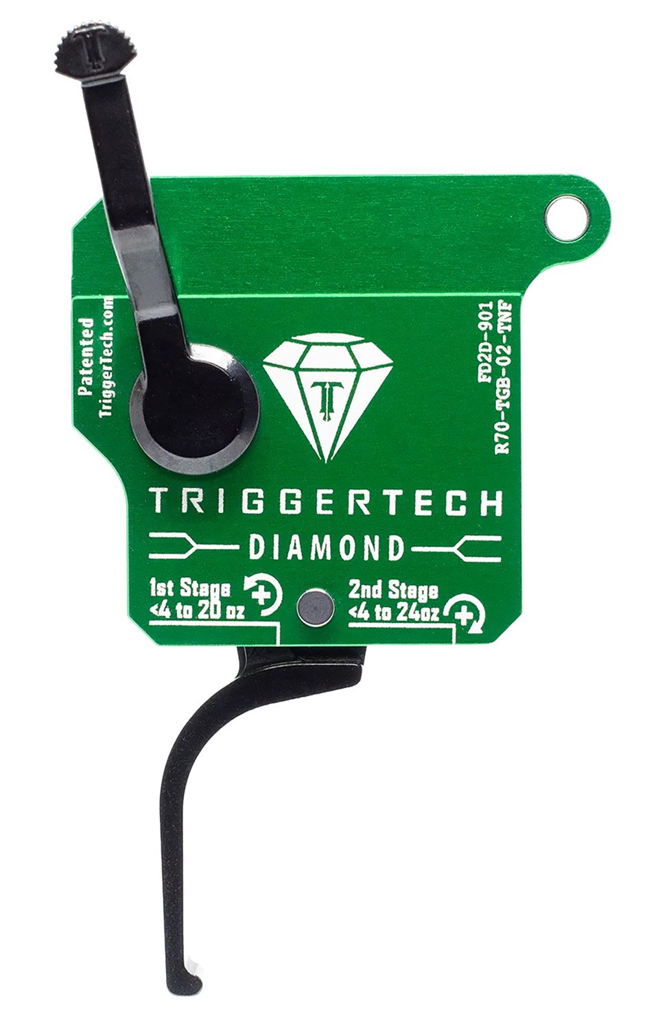 Buy TriggerTech R70TGB02TNF Diamond Two-Stage Trigger 0.50-2.80 lbs Remington online