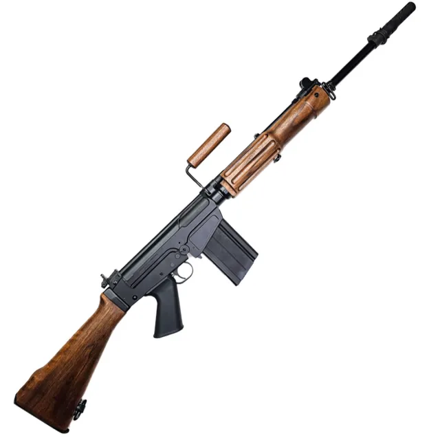SA58 FAL .308 21" Early model FALO Heavy BBl. Walnut furniture Carry handle Bipod