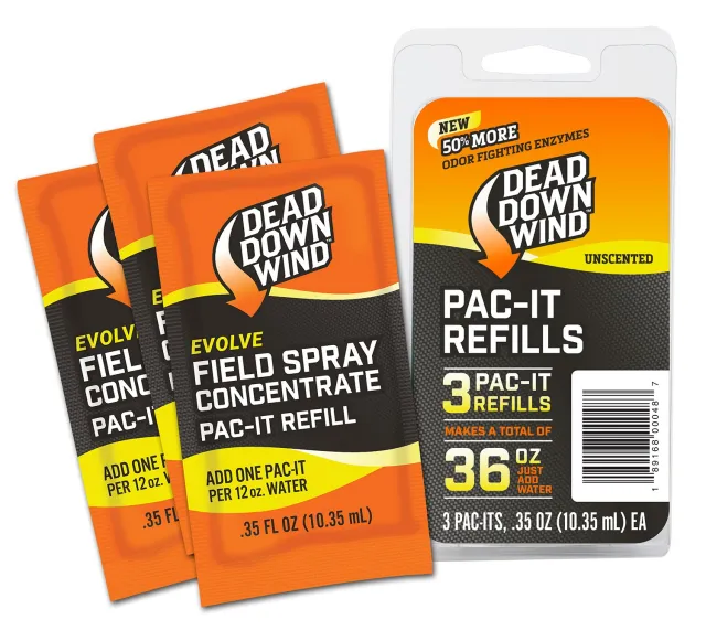 Dead Down Wind 3D+ Pac-It Field Spray Refills 3 Pack 36 oz - Daniel Defense - 36 OZ