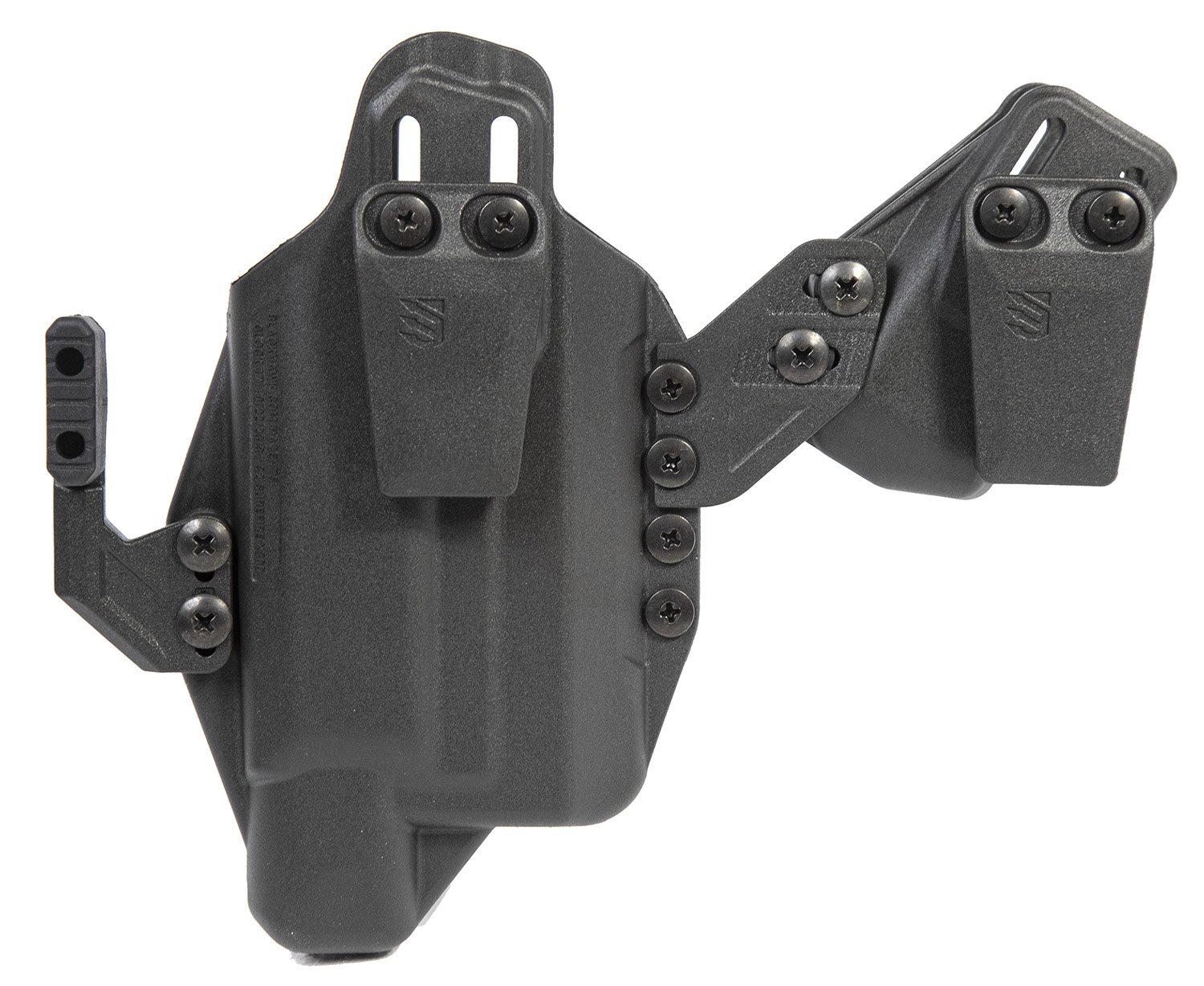 Buy Blackhawk 416702BK Stache IWB Size 02 Black Polymer Belt Clip Compatibl... online