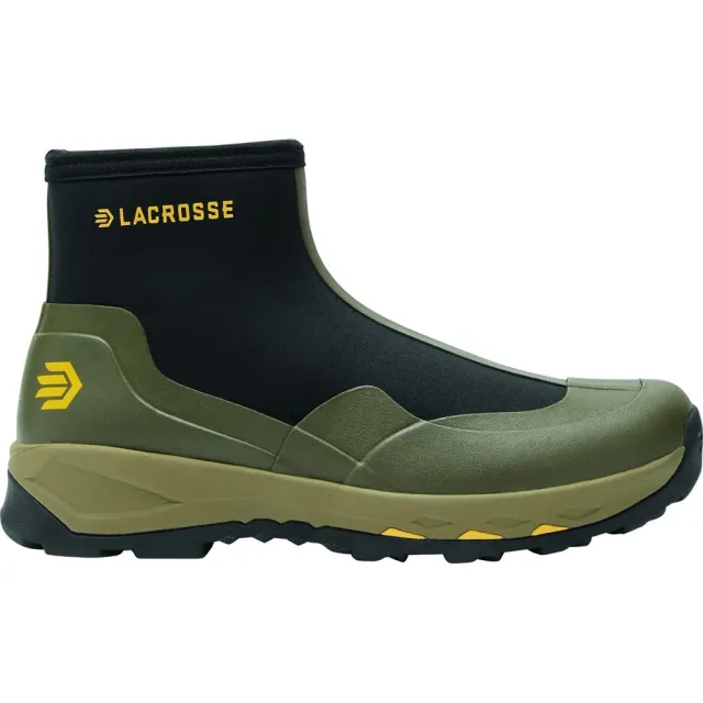 LaCrosse 351300-12 AlphaTerra Boots Stone 12 Mid Waterproof Side-Zip