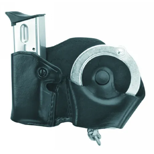 Gould & Goodrich Cuff Case/Mag Case Combo Left-Hand Black Leather