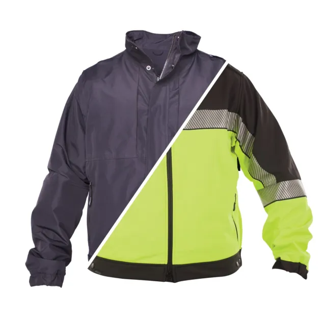Elbeco Shield Color Block Soft Shell Jacket Water-Resistant