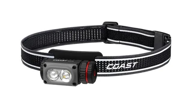 COAST WPH10R Headlamp Rechargeable USB-C High-Output 3-Mode - COAST