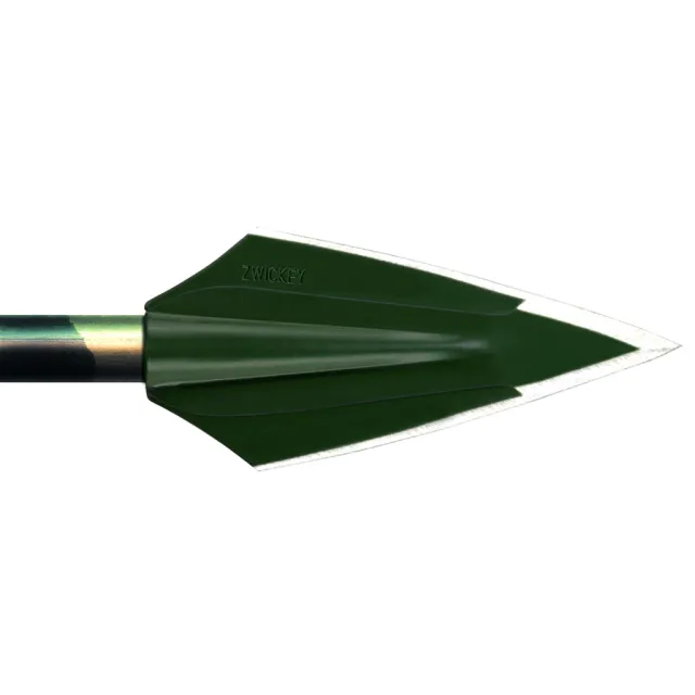 Zwickey B112 Eskimo Broadheads 2 Blade 125gr 3pk High-Carbon Steel - Zwickey