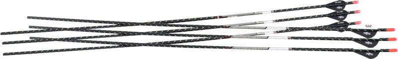 Easton 817841 5mm Full Metal Jacket Arrows 340 Blazer Vanes 6-Pack - Easton