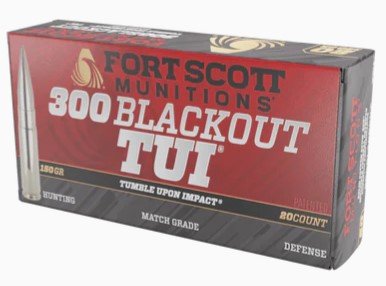 Buy Fort Scott 300-150-SCV2 300 BLK 150 Gr Solid Copper Ammo 20-Rounds online
